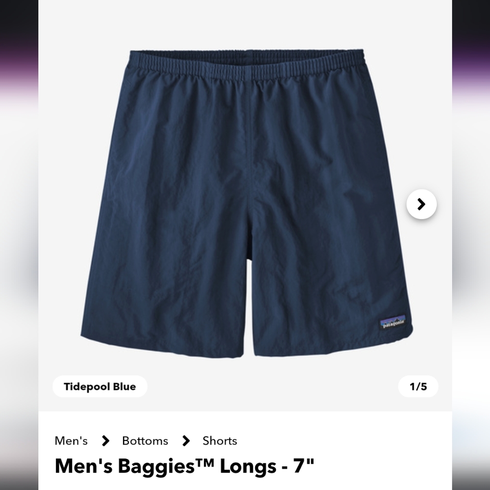 Men's Patagonia Baggies